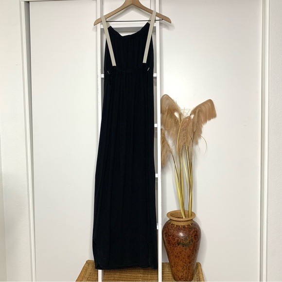 L'AGENCE black column open-back maxi dress Size XSmall - Picture 13 of 16